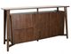 Furniture of America® Sargans Rich Walnut 2-Door Sideboard-0