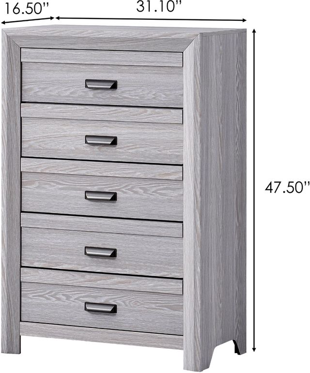 Crown Mark Adelaide Driftwood Chest-2