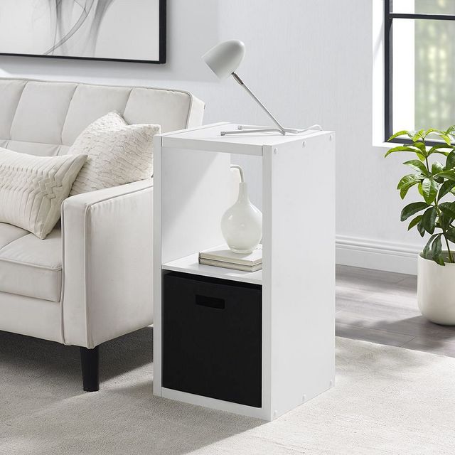 Linon Cody White Storage Cabinet-1