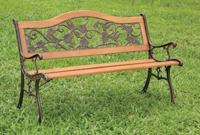 Furniture of America® Alba Patio Bench-0