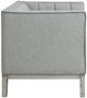 Elements International Cannes Mckinney Charcoal Accent Chair-2