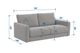 iAmerica Aviator Chalk Sofa -4