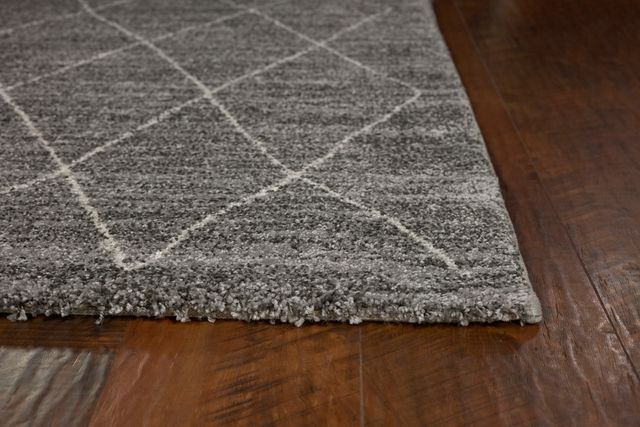KAS Rugs Landscapes Grey Boho 5'x8' Rug-1