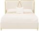 Michael Amini® Scotts Square Light Champagne California King Bed-1