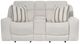 Corinthian Furniture Ada Power Console Reclining Loveseat with Headrest-1