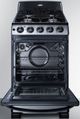 Summit® 20" Stainless Steel Freestanding Gas Range-3