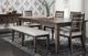 Jofran Inc. Lincoln Square 6-Piece Dark Espresso/Light Cream Dining Set-1