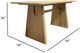 Nest Home Collections Natalie Weathered Timber Counter Table-2