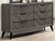 Furniture of America® Vagan Gray Dresser-0