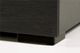 Salamander Designs® Chameleon Chicago Low Profile 337 Black Oak Glass Top AV Cabinet-1