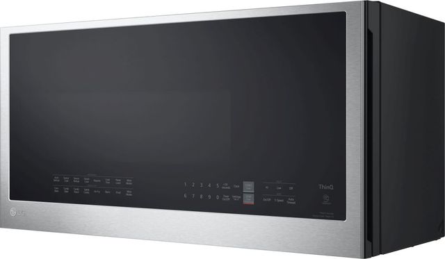LG 1.7 Cu. Ft. PrintProof® Stainless Steel Over The Range Microwave-3