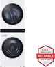 LG White 4.5 Cu. Ft. Washer, 7.4 Cu. Ft. Dryer Gas Laundry Center-3