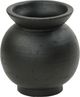 Harp & Finial® Emory Matte Black Small Vase-0