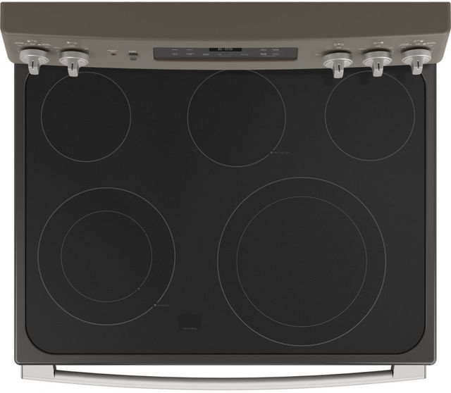GE® 30" Slate Free Standing Electric Range-3