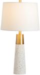 Crestview Collection Claire Stone White Table Lamp-1