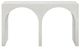 Meridian Furniture Faenza White Console Table-1