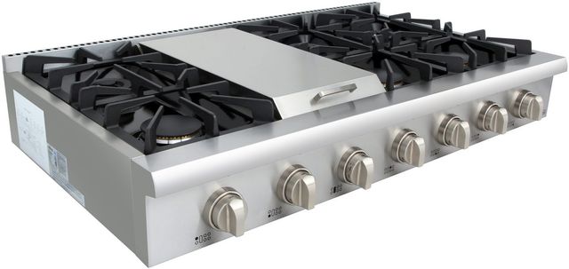 Thor Kitchen® Professional 48" Stainless Steel Gas Rangetop-3