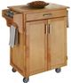 homestyles® Cuisine Cart Natural Wood Kitchen Cart-0