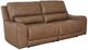 Signature Design by Ashley® Silverbrooke Caramel Power Reclining Sofa with Adjustable Headrest-0