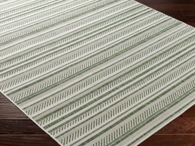 Surya Eagean Gray/Green 4'x6' Area Rug-2