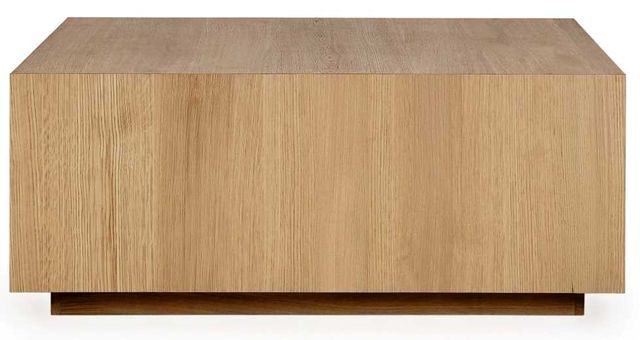 Classic Home Layne Natural 42" Square Coffee Table-2