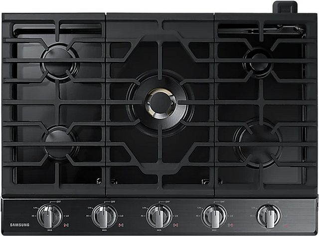 Samsung 30" Black Stainless Steel Gas Cooktop-0