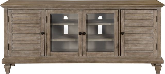 Magnussen Home® Lancaster Dovetail Grey Console-0