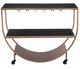 Zuo® Modern Bechet Black/Brass Bar Cart-2