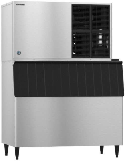 Hoshizaki Crescent® Cuber 48" 624 lb. Stainless Steel Air-Cooled Ice Maker-1