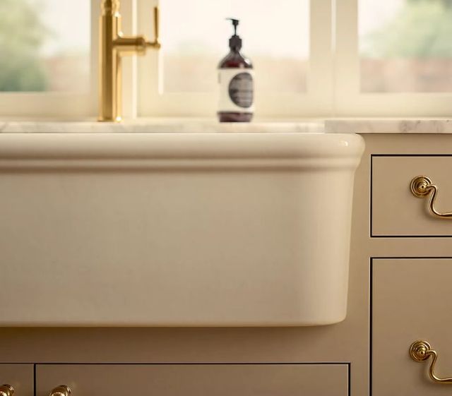 KOHLER® Audrine™ White 36" Undermount Single-Bowl Farmhouse Workstation Kitchen Sink-4