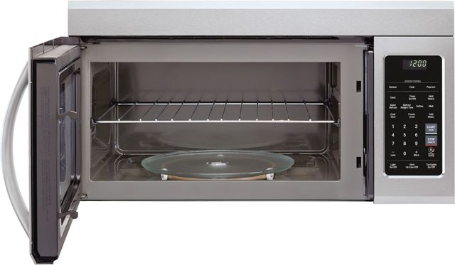 LG 1.8 Cu. Ft. PrintProof™ Stainless Steel Over The Range Microwave-3