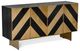 VIG Furniture Modrest Perret Black/Gold Buffet-0