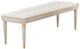Michael Amini® St. Charles Dove Gray Accent Bench-0