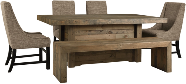 Signature Design by Ashley® Sommerford 6-Piece Brown Dining Table Set-0