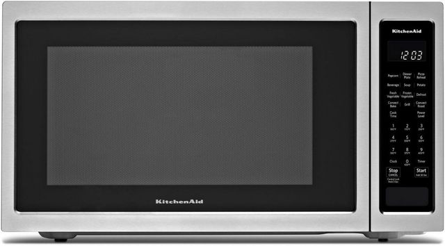 KitchenAid® 1.5 Cu. Ft. Stainless Steel Countertop Convection Microwave-0