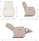 La-Z-Boy® Kells Burlap Power Rocking Recliner with Headrest-2