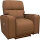 La-Z-Boy® Maddox Camel Leather Power Rocking Recliner with Headrest and Lumbar-0