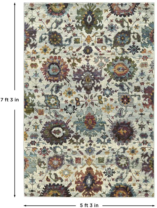 Oriental Weavers™ Andorra 5'x7' Style 4 Area Rug-2