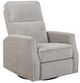 Emerald Home Tabor Beige Manual Swivel Glider Recliner-0