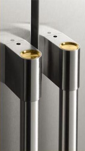 Monogram® Stainless Steel Statement Handle Kit-2