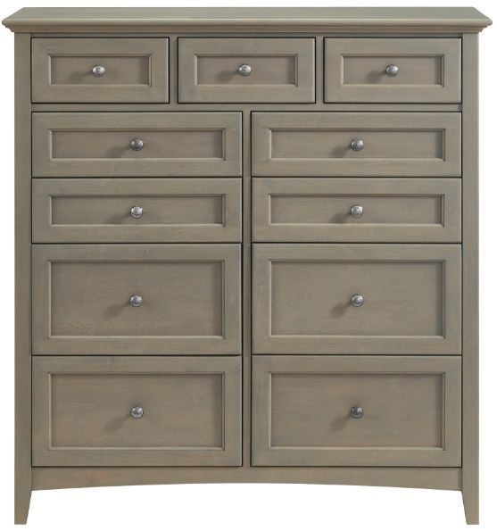 Whittier Wood® Furniture McKenzie Fieldstone 11-Drawer Chest-1