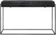 Uttermost® Telone Antique Black Console Table with Aged Black Base-3