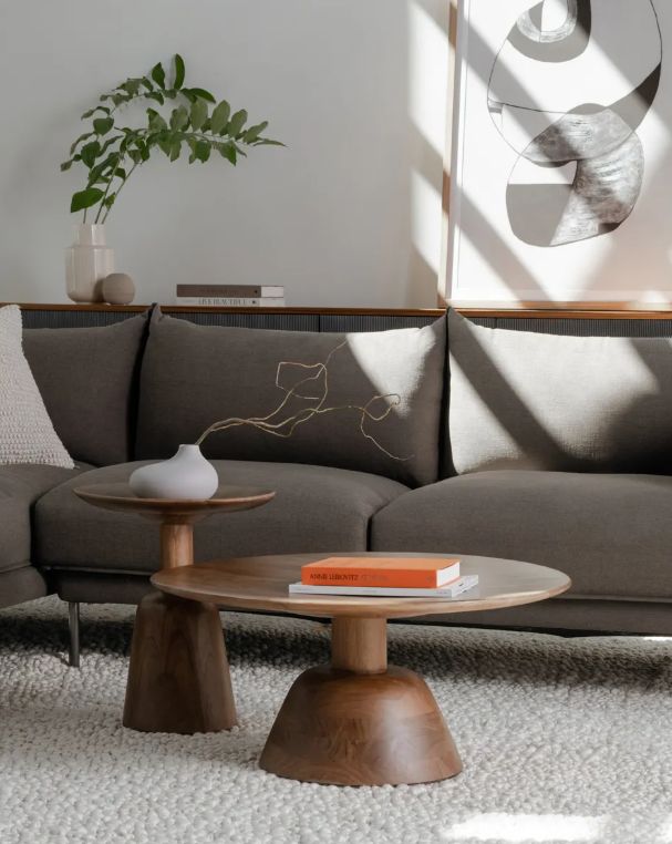 Moe’s Home Collection Nels Dark Brown Coffee Table -1