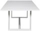 Vanguard® Furniture Breeze Cloud Wooden Outdoor Dining Table-2