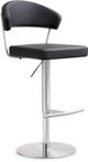 TOV Furniture Cosmo Black Steel Adjustable Height Stool-0
