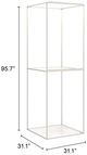 Zuo® Mordern Zuo Light Gray Chair Display -4