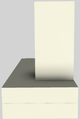 Vent-A-Hood® 48" Biscuit Contemporary Wall Mounted Range Hood-1