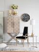 A & B Home Chic Black Wall Clock-5