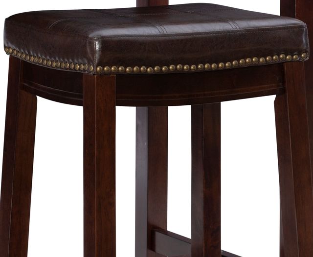 Linon Claridge 3-Piece Brown Counter Table Set-1