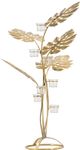 A & B Home Gold Tea Light Candle Holder-0